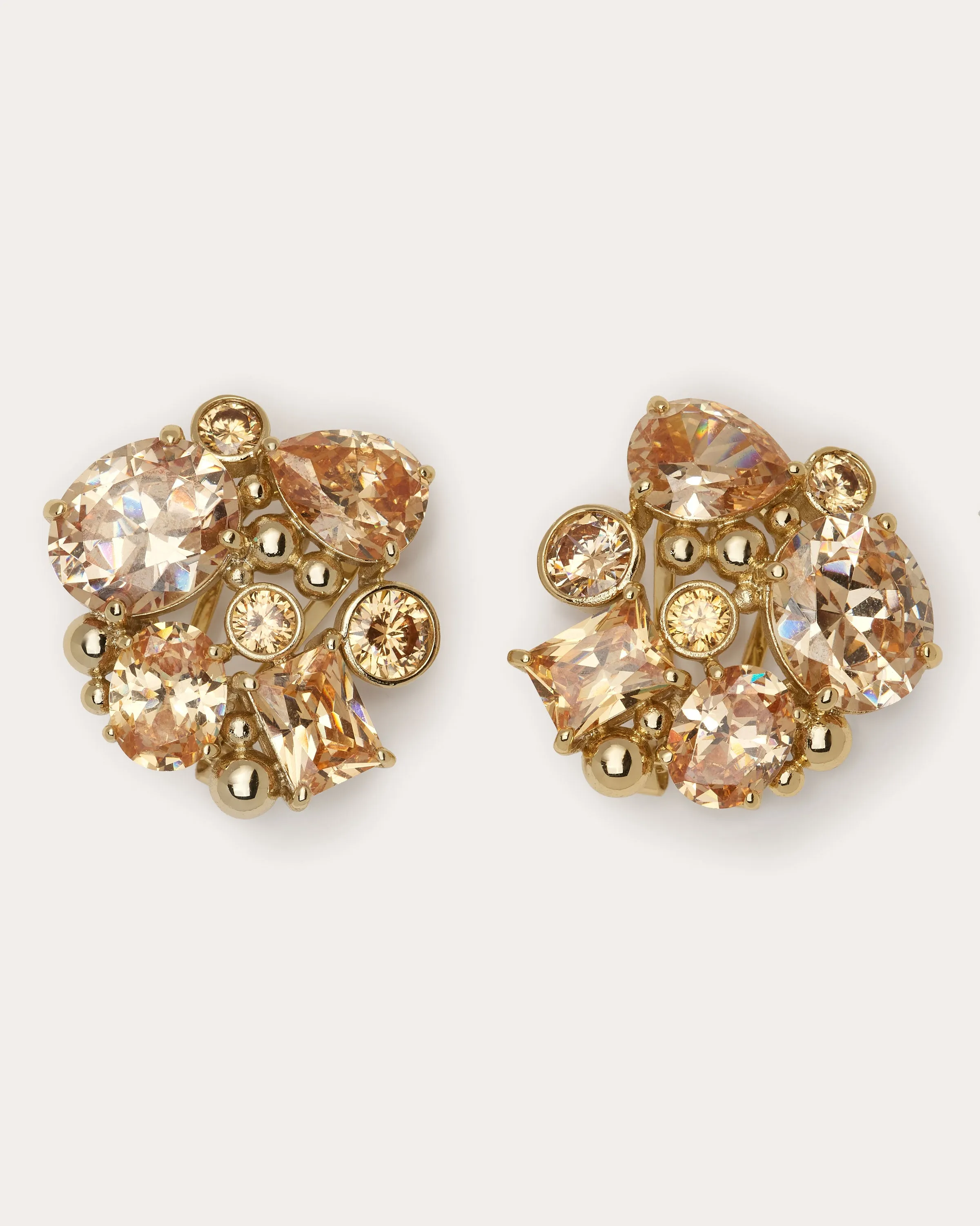Lizzy Gemstone Stud Earrings