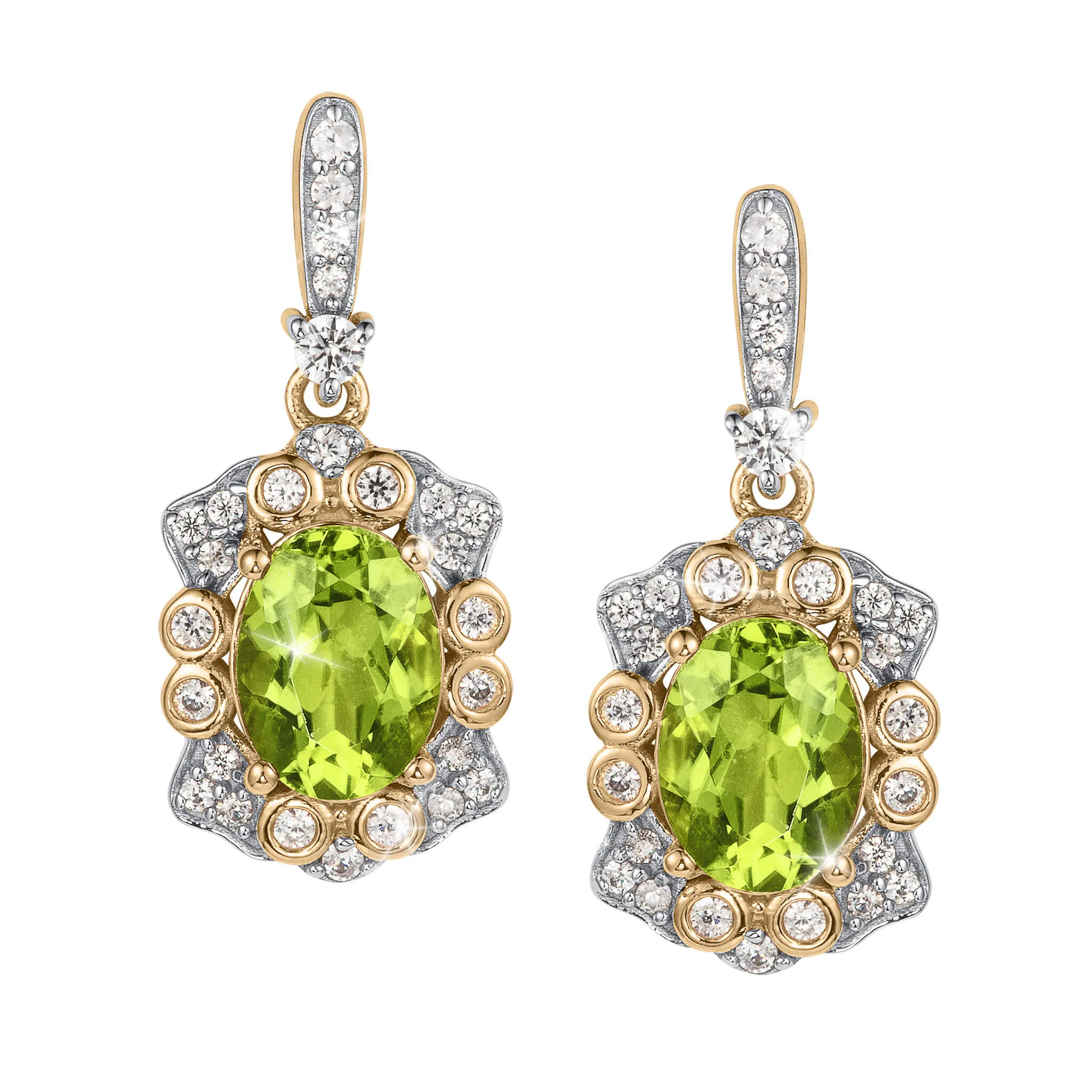 Lumina Peridot Earrings