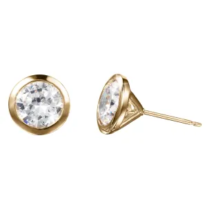Luxe Solitaire Earrings