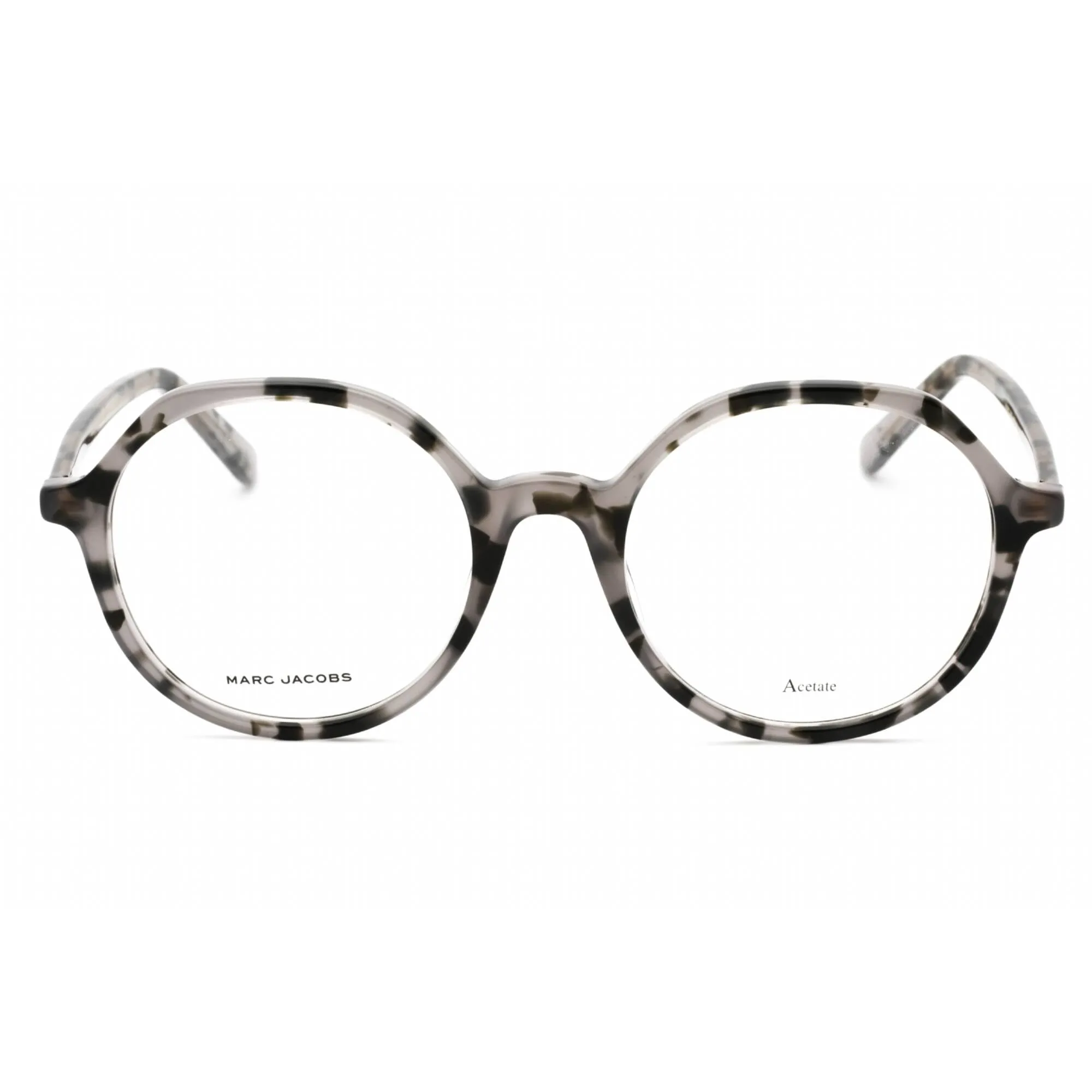 Marc Jacobs Women's Eyeglasses - Havana Grey Acetate Geometric | MARC 710 0AB8 00
