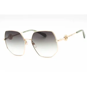 Marc Jacobs Women's Sunglasses - Gold Green Metal Geometric Frame | MARC 730/S 0PEF 9K
