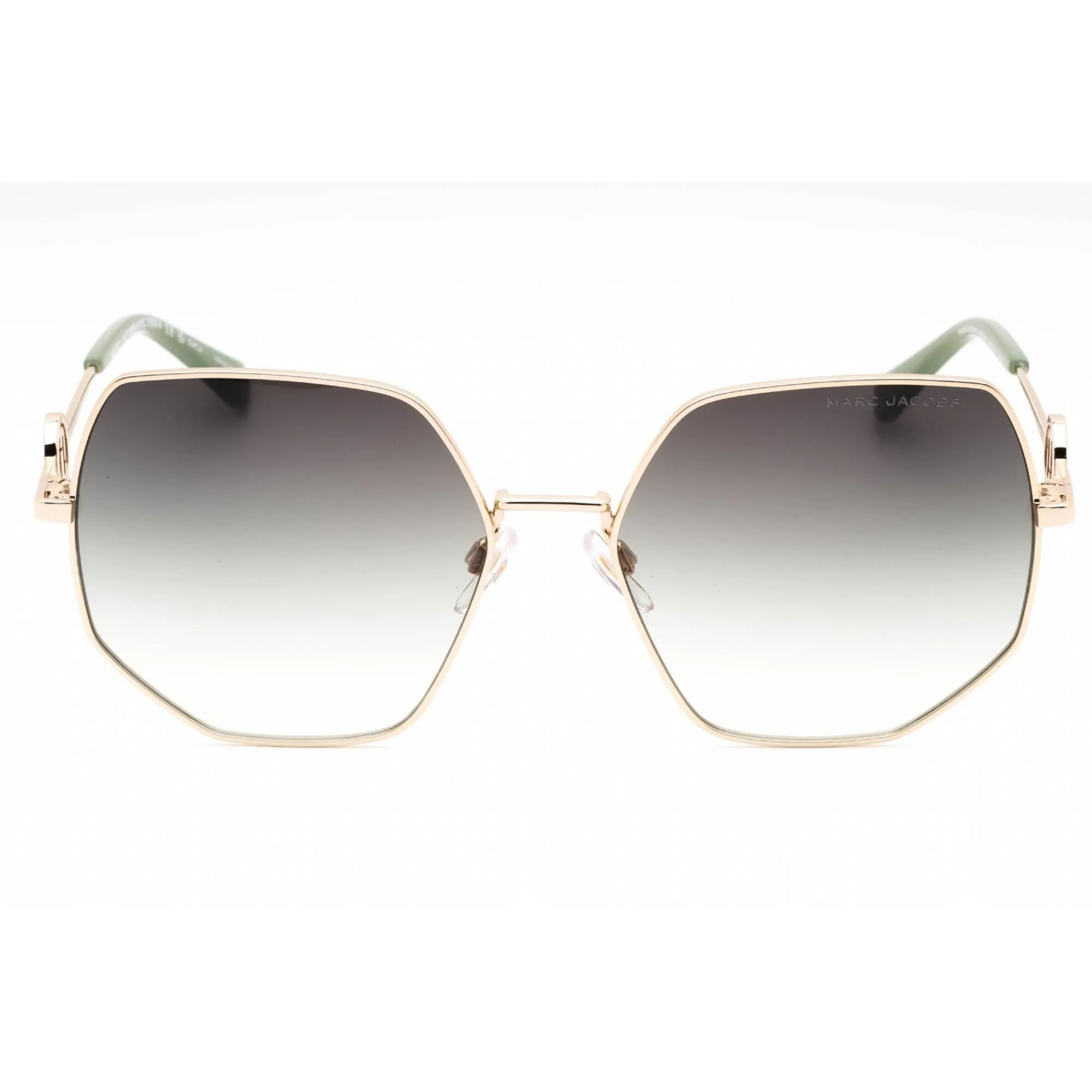 Marc Jacobs Women's Sunglasses - Gold Green Metal Geometric Frame | MARC 730/S 0PEF 9K