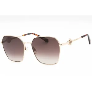 Marc Jacobs Women's Sunglasses - Gold Havana Geometric Frame | MARC 729/S 006J HA