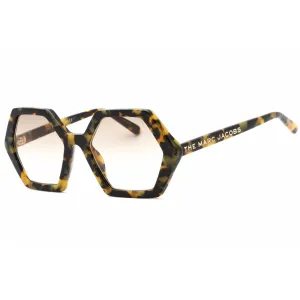 Marc Jacobs Women's Sunglasses - Havana Yellow Geometric Frame | MARC 521/S 0A84 HA