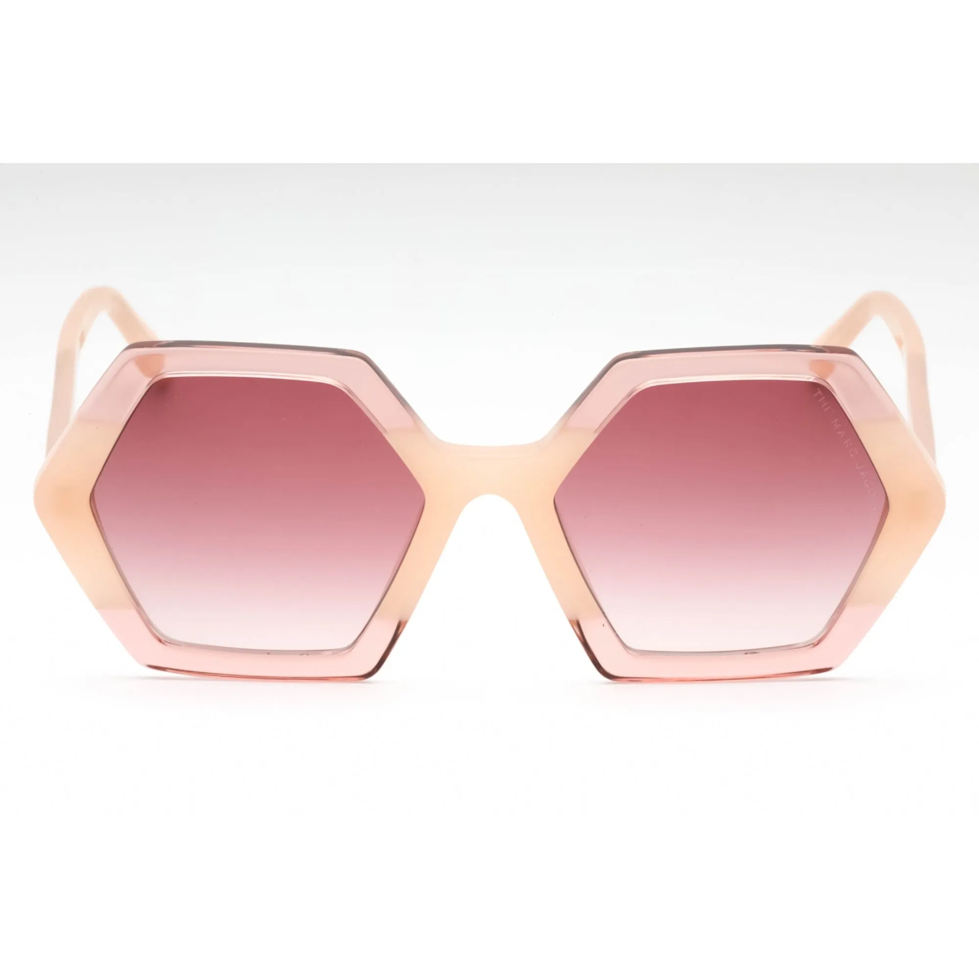 Marc Jacobs Women's Sunglasses - Pink Peach Plastic Geometric | MARC 521/S 0NG3 3X