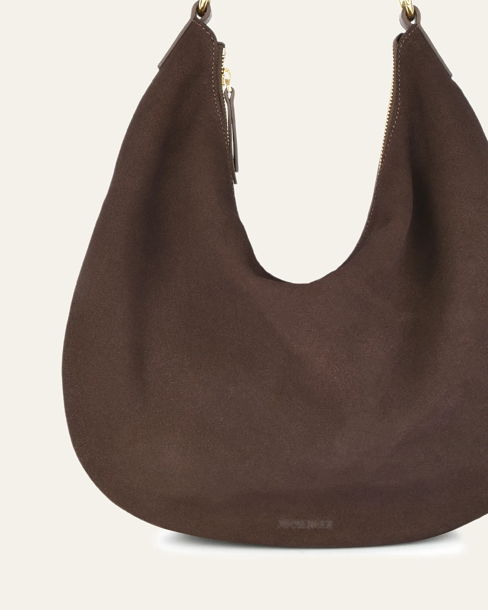 MARGO SHOULDER BAG BITTER CHOC SUEDE
