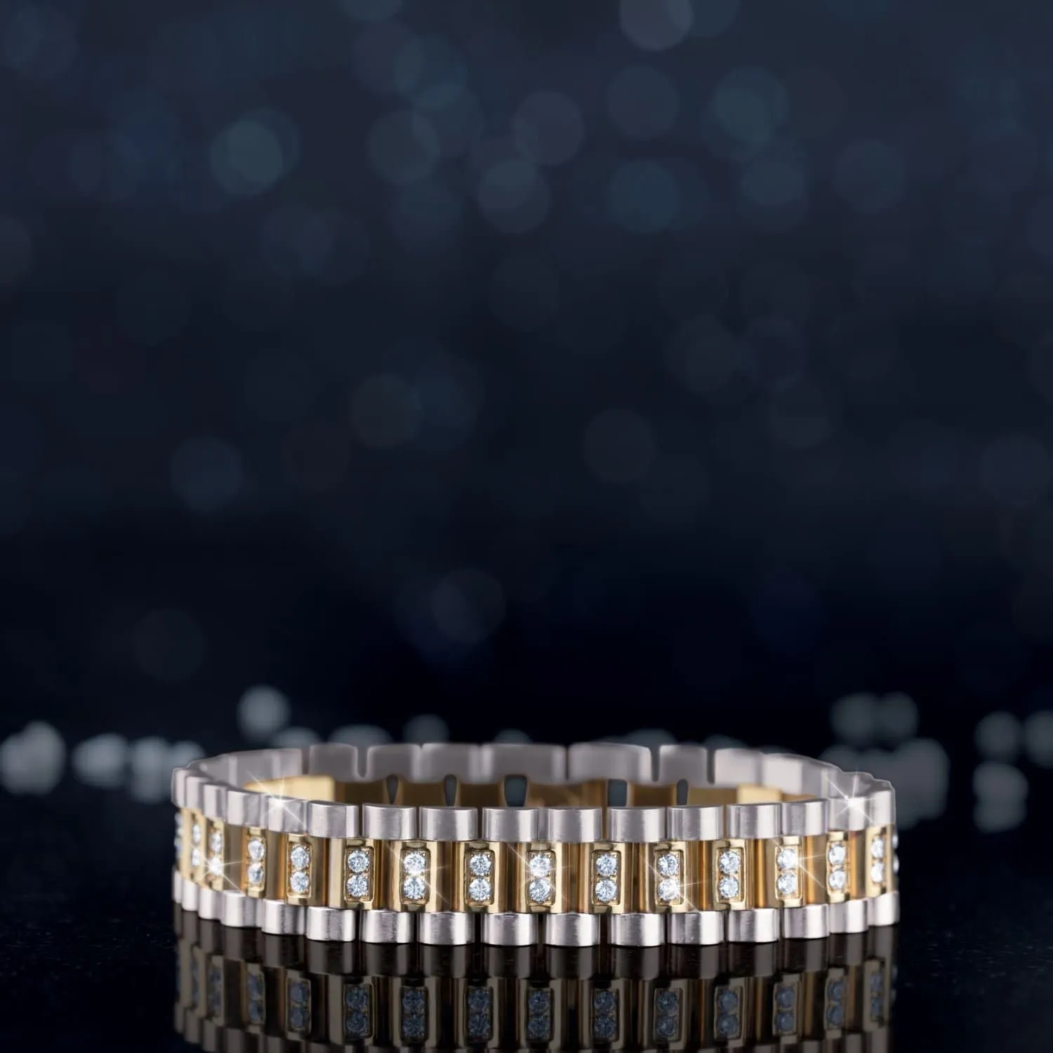 Michigan Two-Tone Bracelet