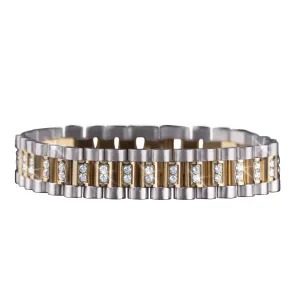 Michigan Two-Tone Bracelet