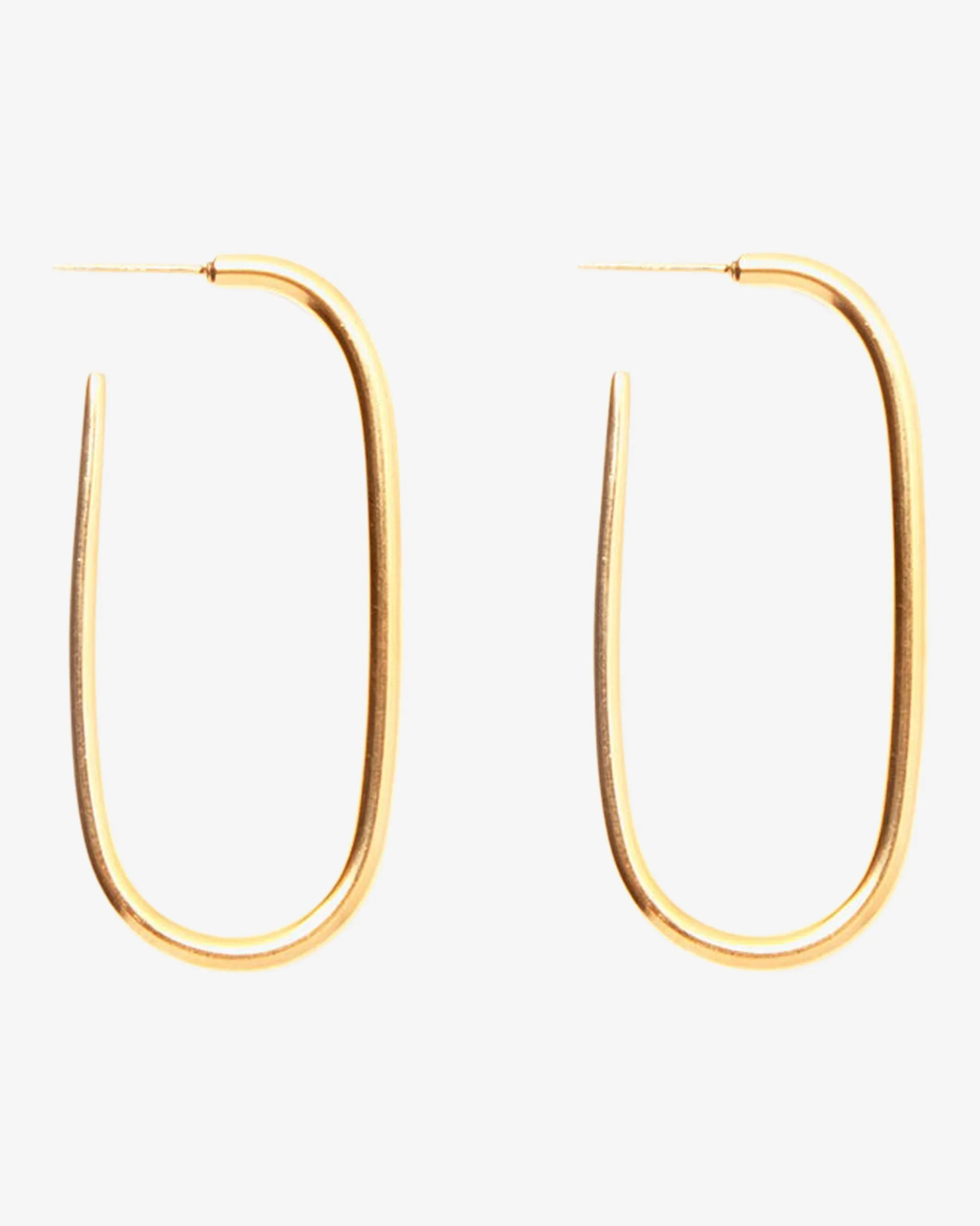 Mimi Et Toi Avelaine Gold Hoop Earrings