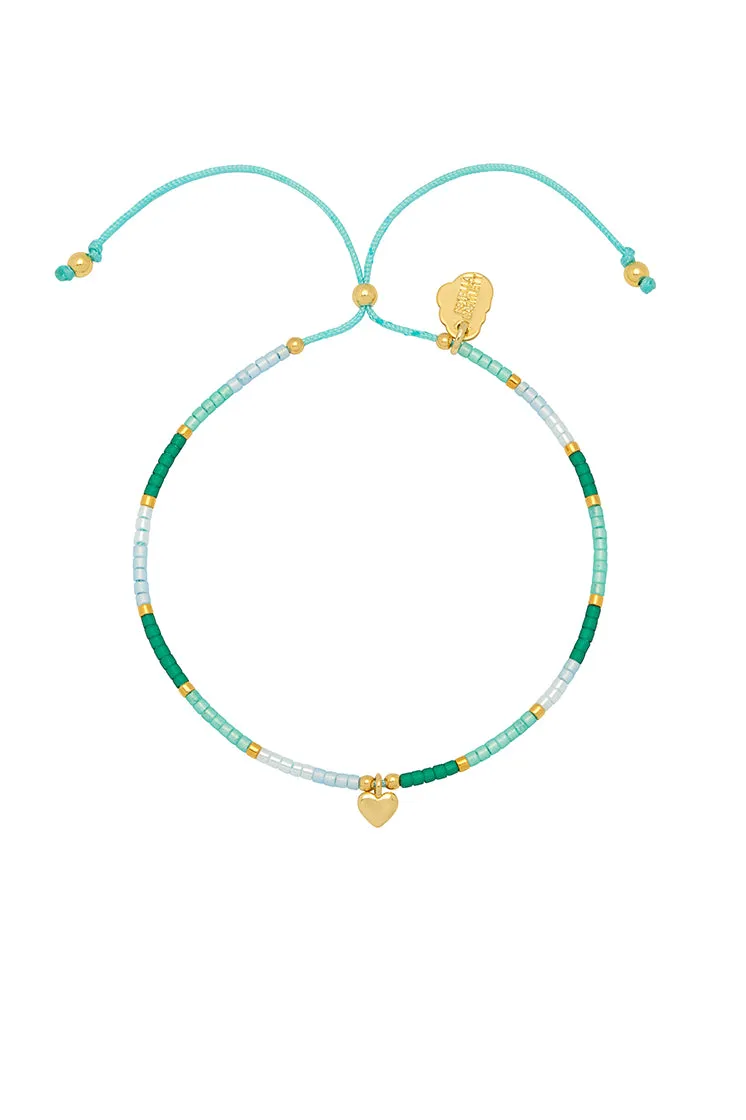 Mini Heart Miyuki Bracelet