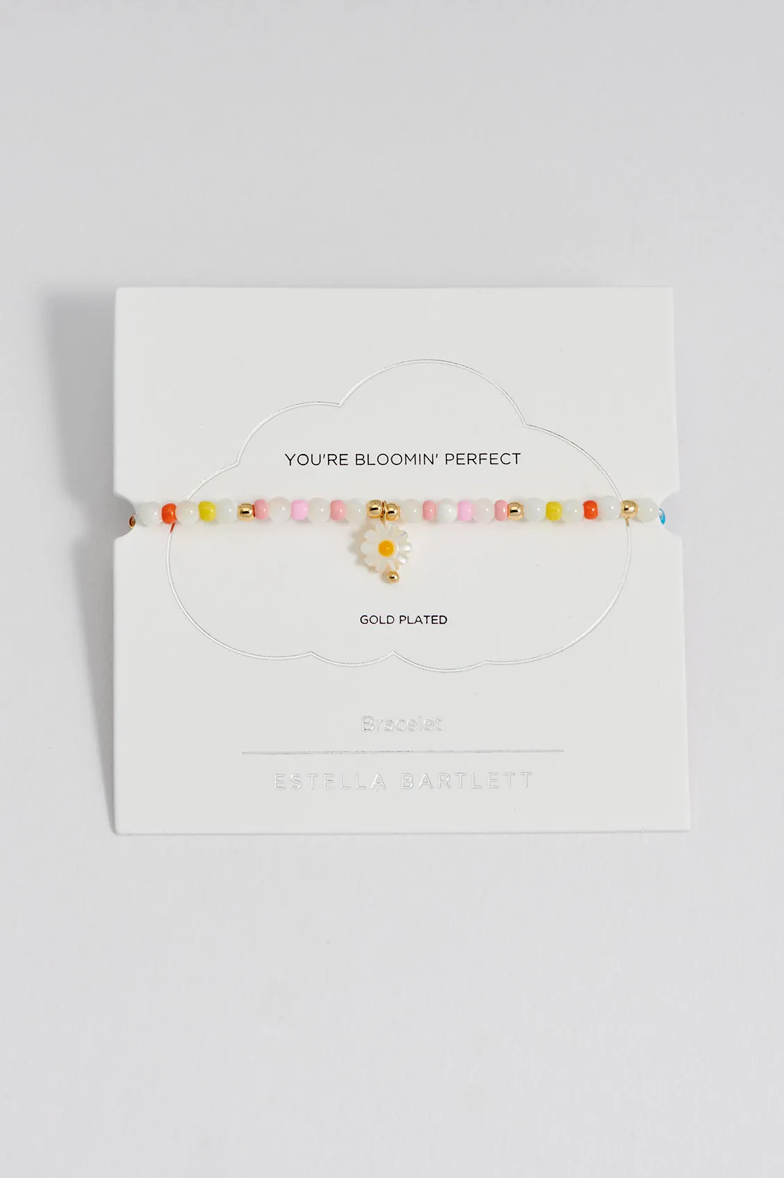 Multi Gemstone Shell Flower Bracelet