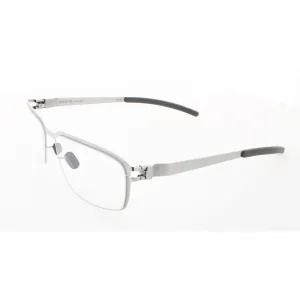 Mykita Unisex Eyeglasses - Shiny Silver Full Rim Frame | NO1-JONAS-SHINNY-SILVER 051