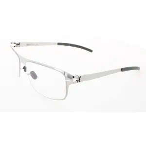Mykita Unisex Eyeglasses - Shiny Silver Metal Frame | NO1-SPIROS-SHINYSILVER COL 051