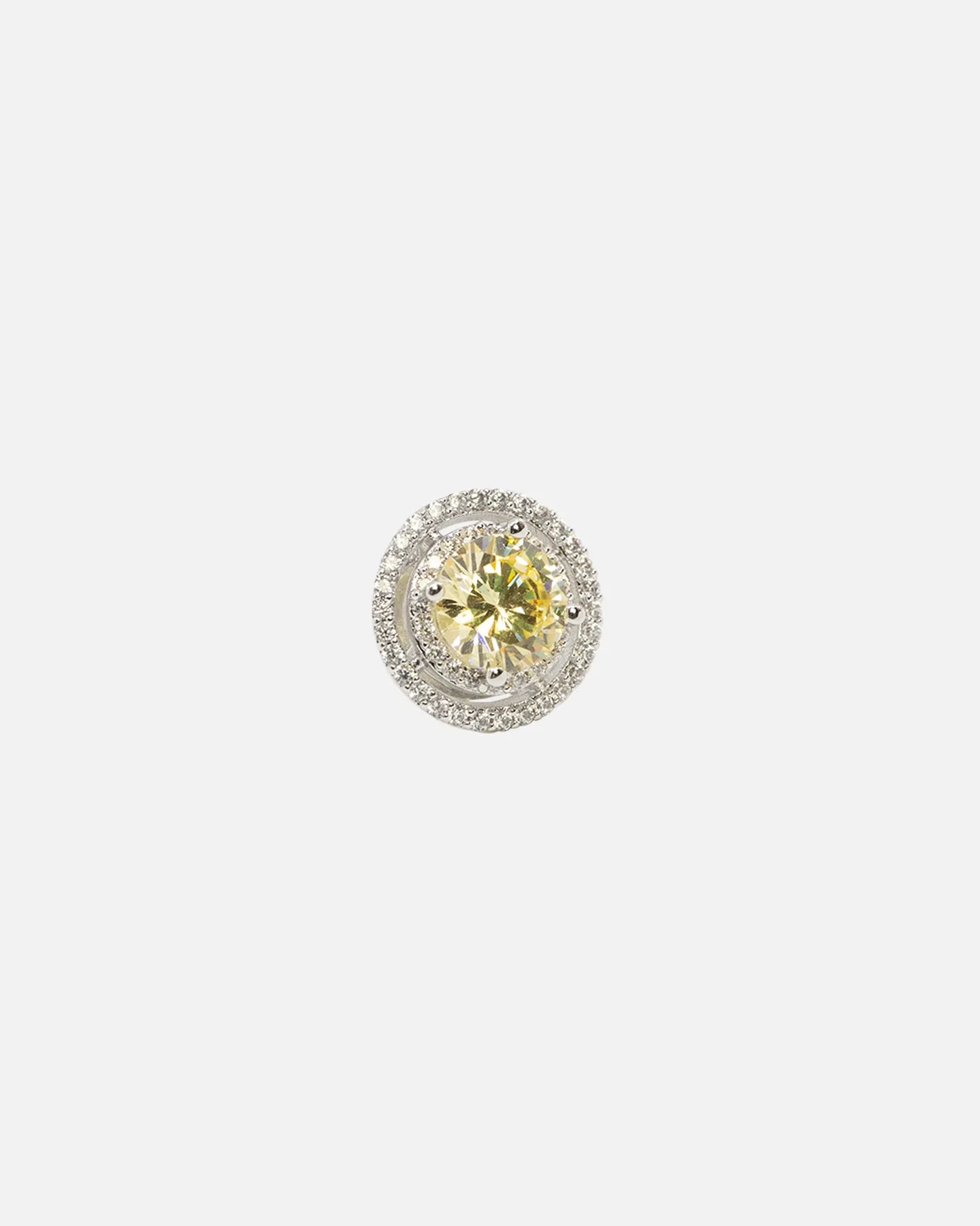 NXS Anthrope Earrings Citrine/Iced White
