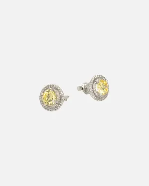 NXS Anthrope Earrings Citrine/Iced White