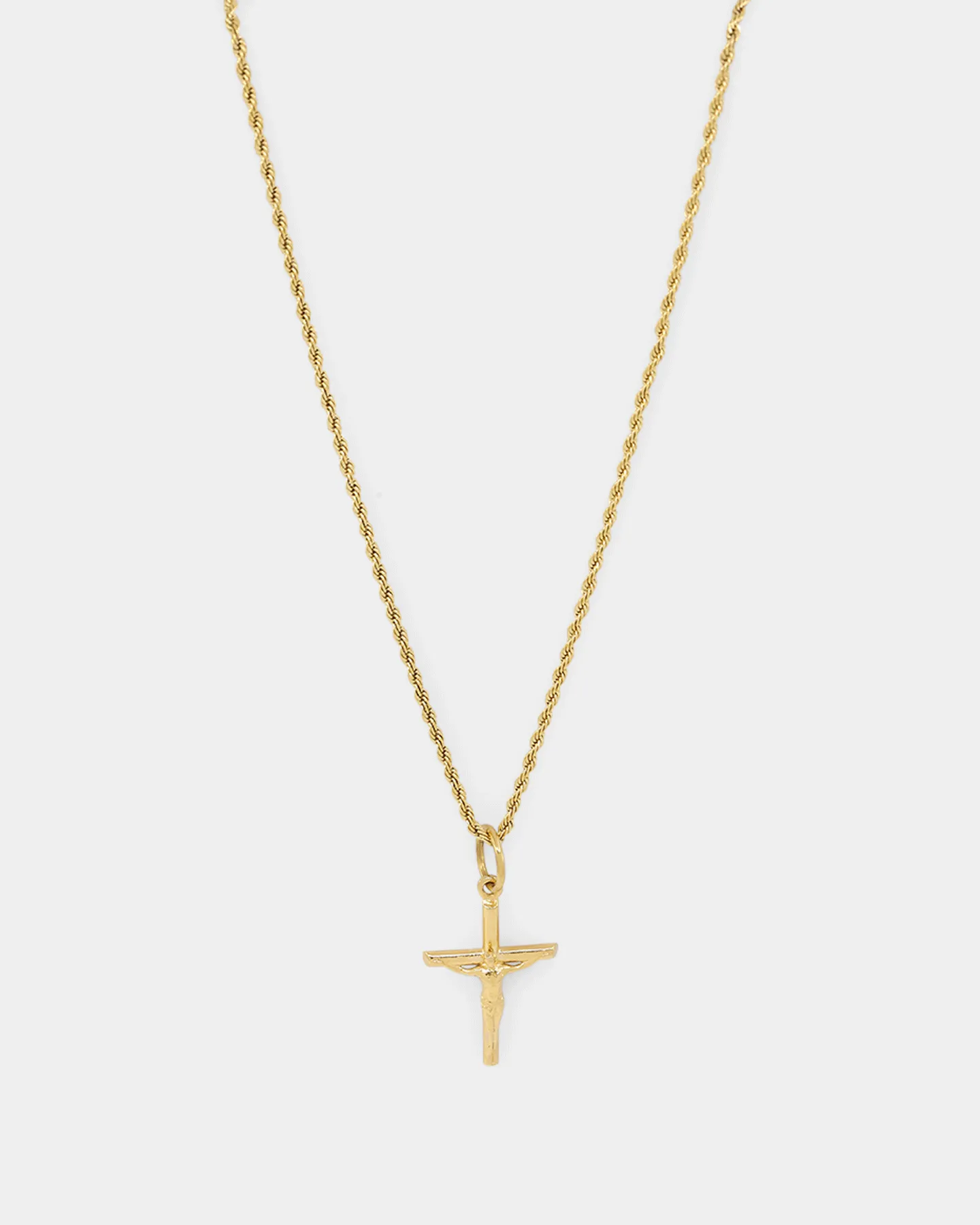 NXS Crucifix Pendant Gold
