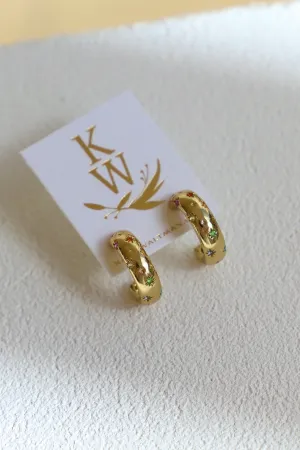 PENNY CZ STAR HOOP