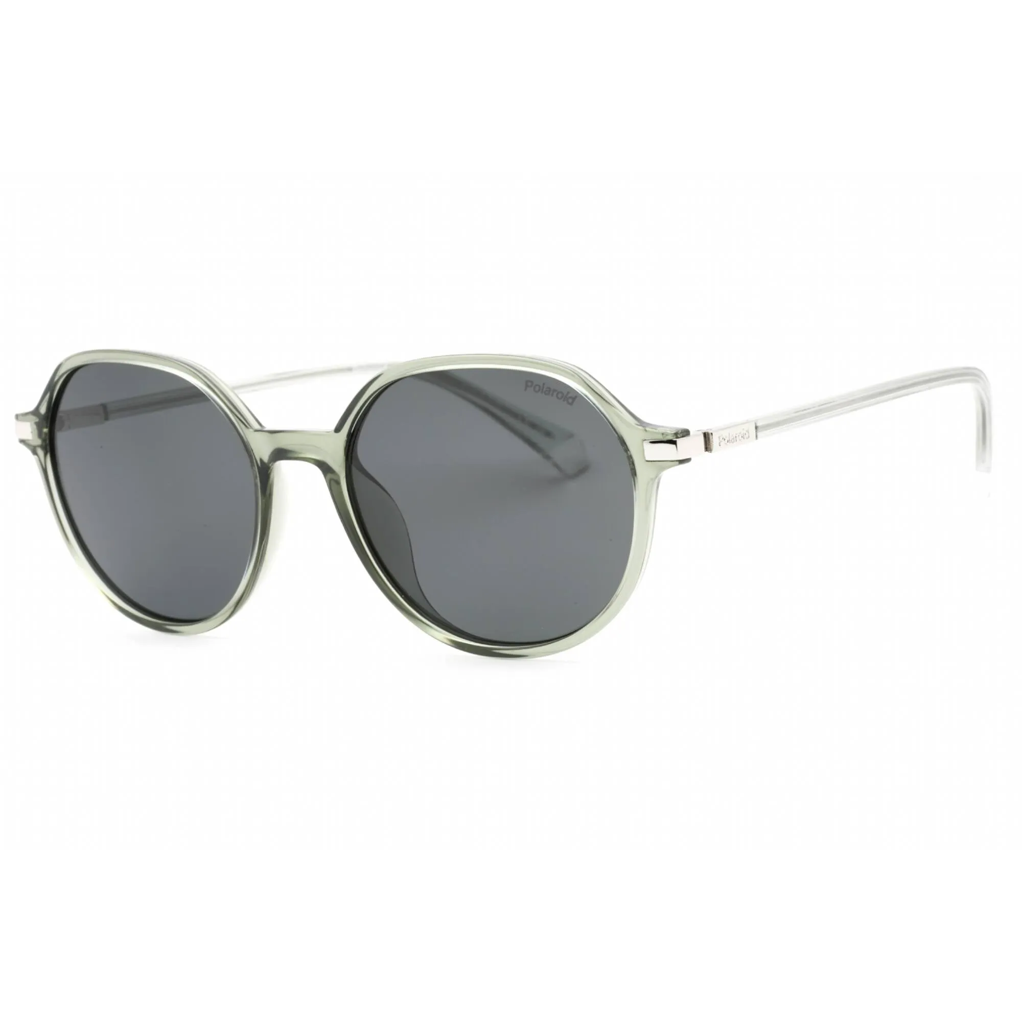 Polaroid Core Women's Sunglasses - Green Grey Geometric Frame | PLD 4149/G/S/X 08YW M9