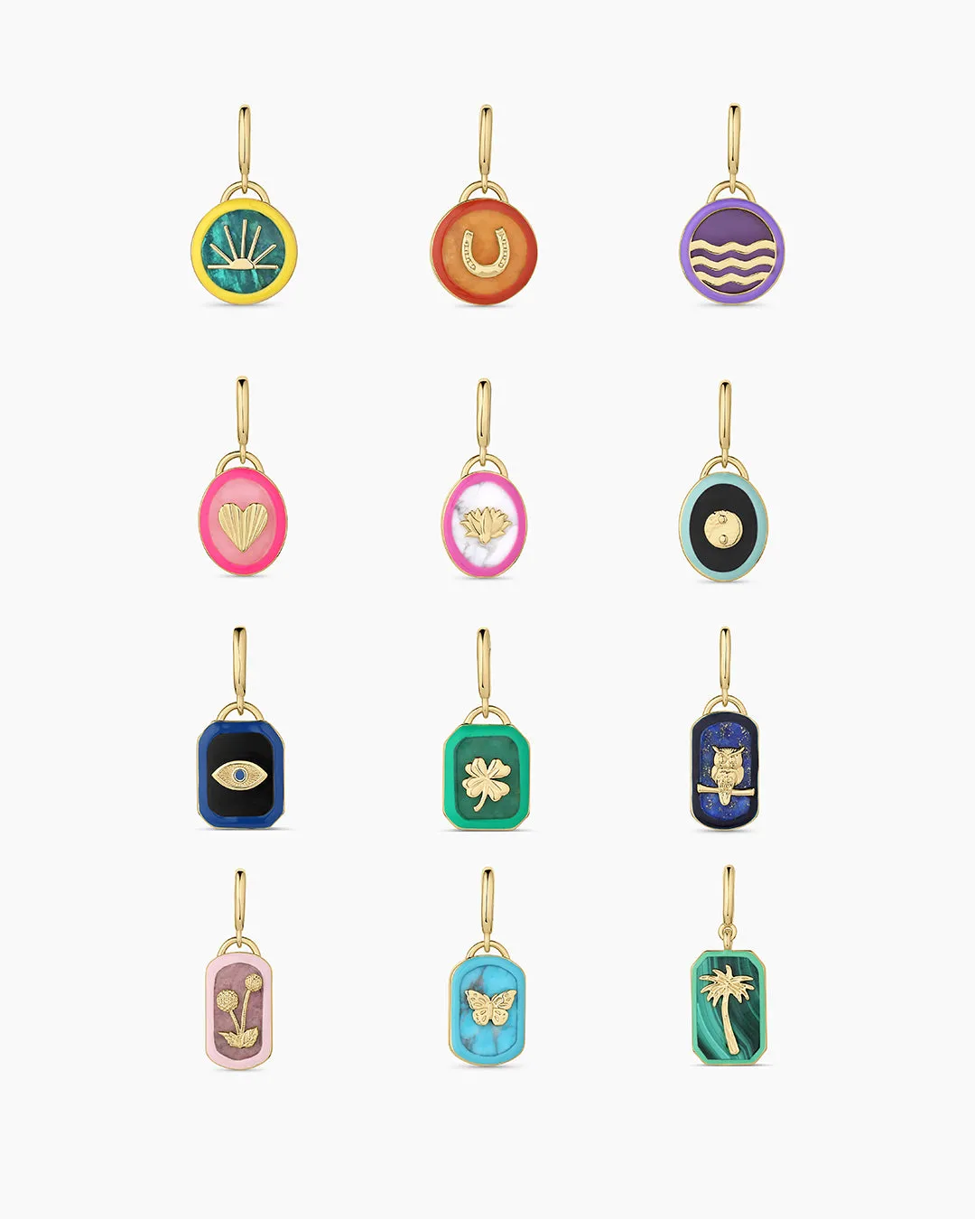 Power Gemstone Balance Parker Charm