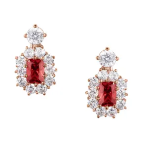 Regal Rosa Earrings