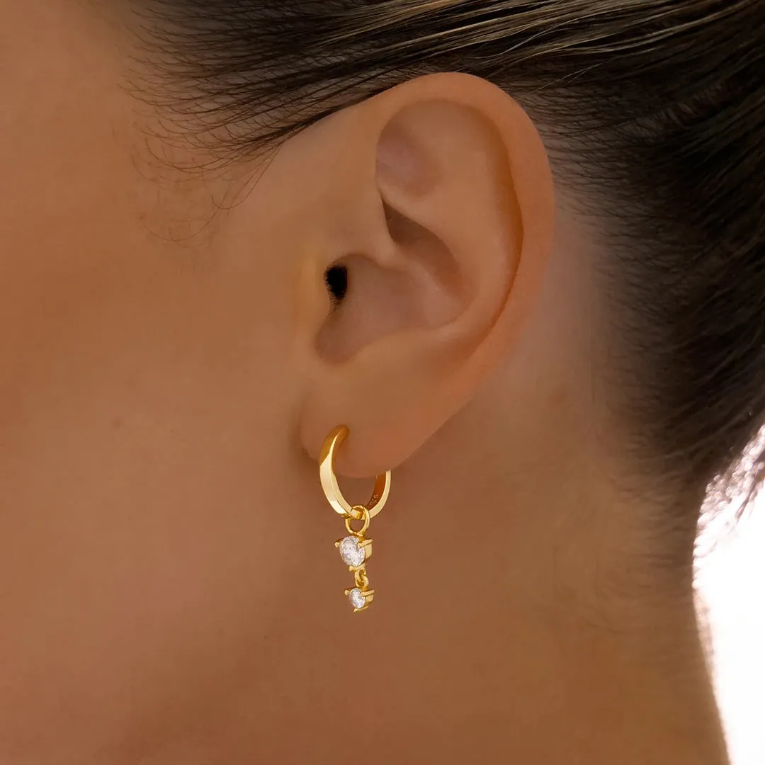 Rose Gold Earring Charm