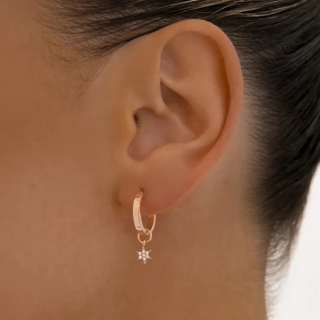Rose Gold Earring Charm