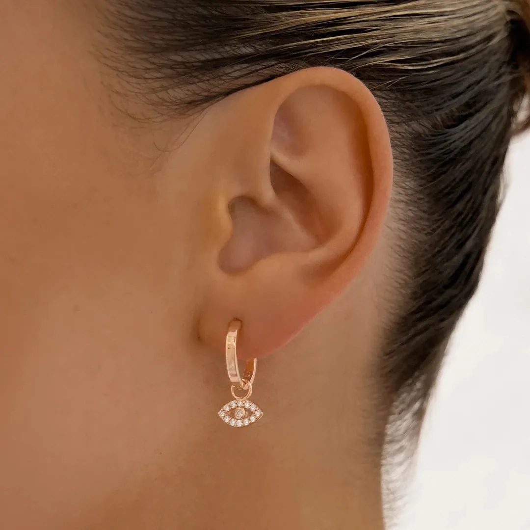 Rose Gold Earring Charm