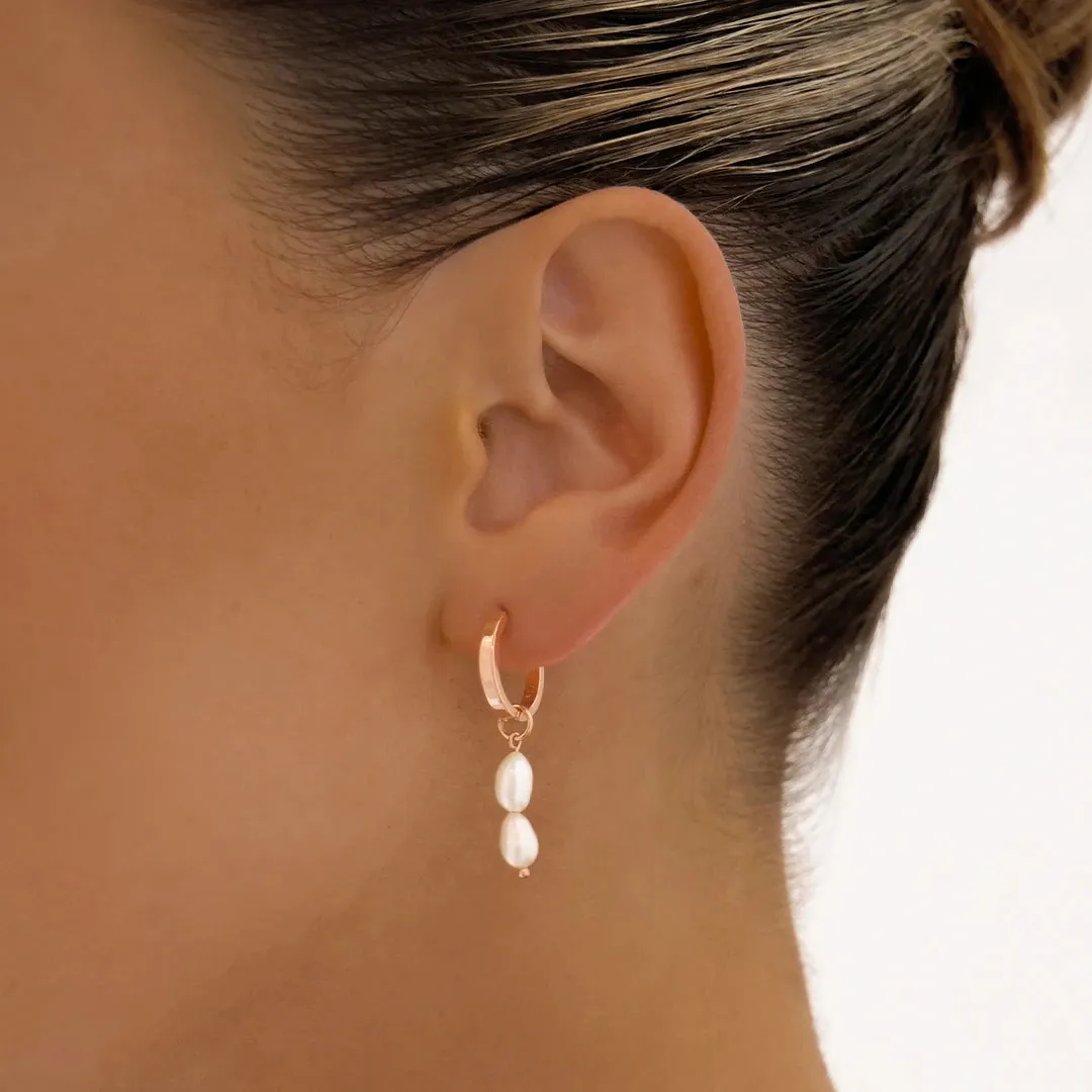 Rose Gold Earring Charm