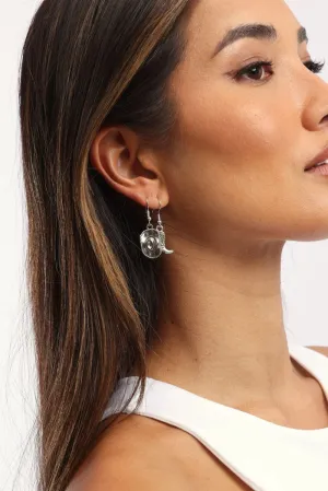 Silver Cowboy Earrings