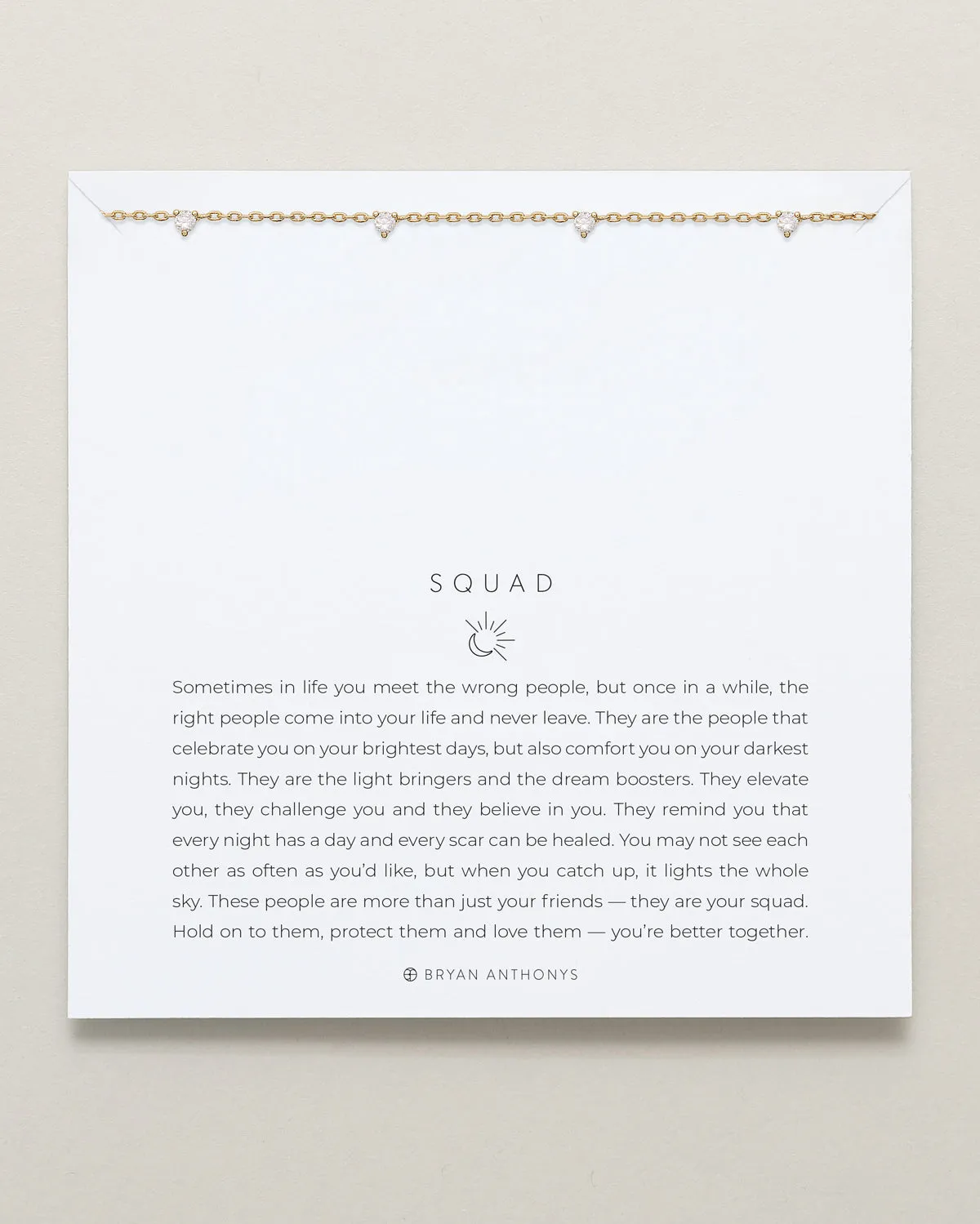 Squad Crystal Bracelet