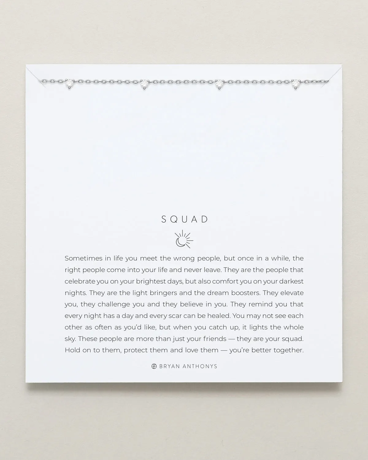 Squad Crystal Bracelet