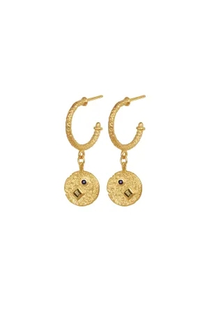 Temple Of The Sun Etna Earring - Gold