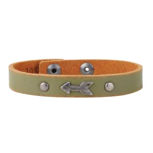 The Mini Arrow Leather Bracelet