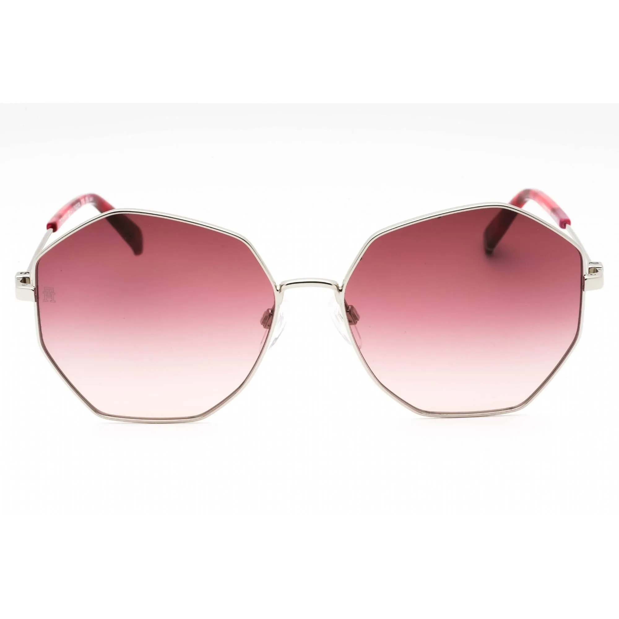 Tommy Hilfiger Women's Sunglasses - Palladium Geometric Frame | TH 2094/S 0010 3X