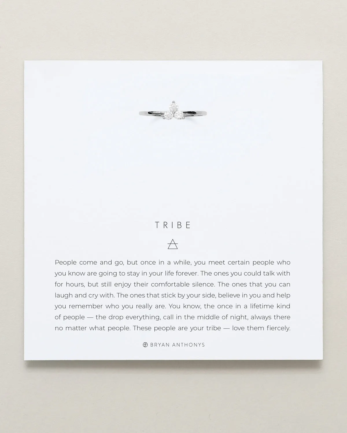 Tribe Dainty Friendship Ring