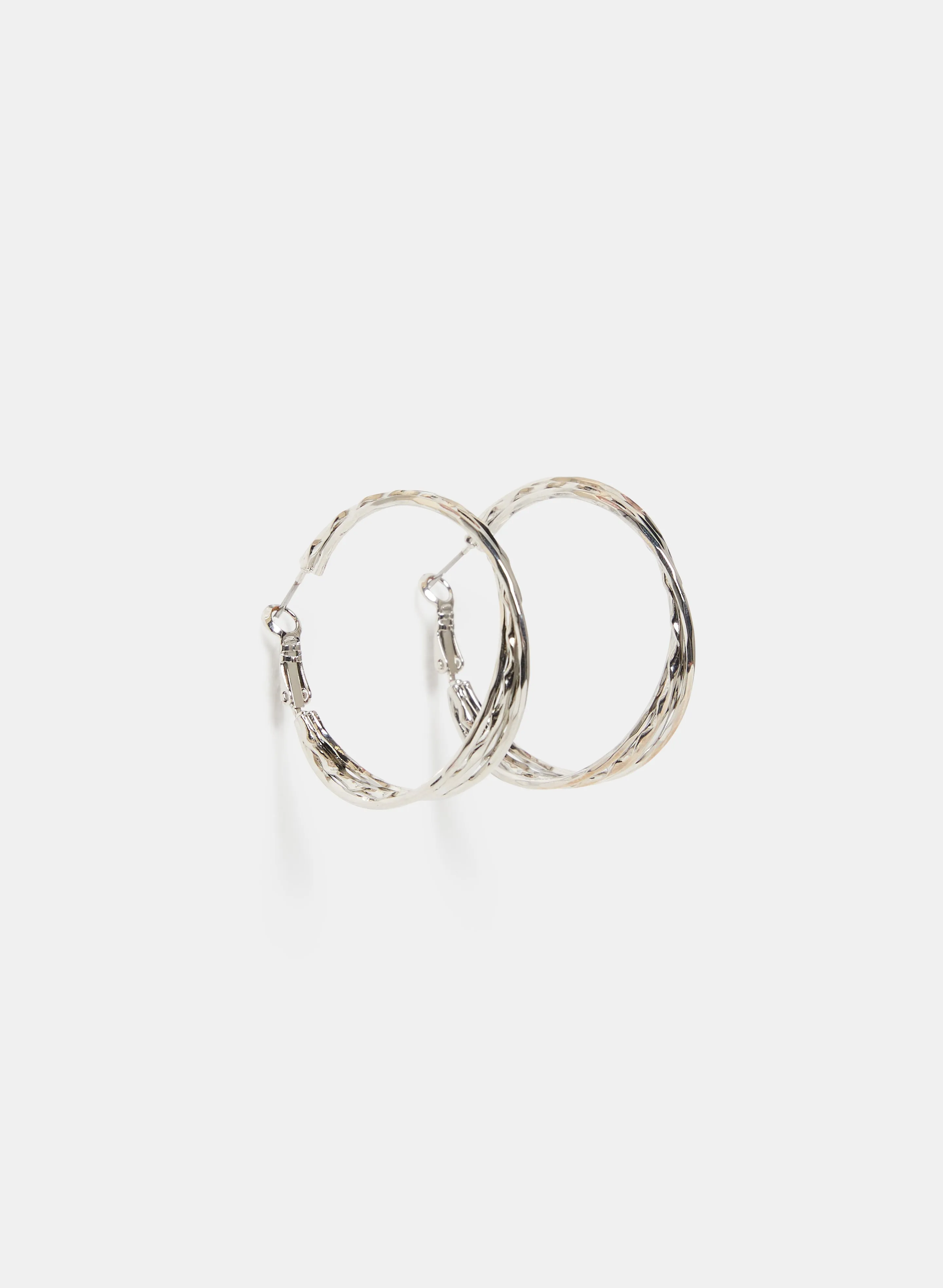 Twisted Hoop Earrings