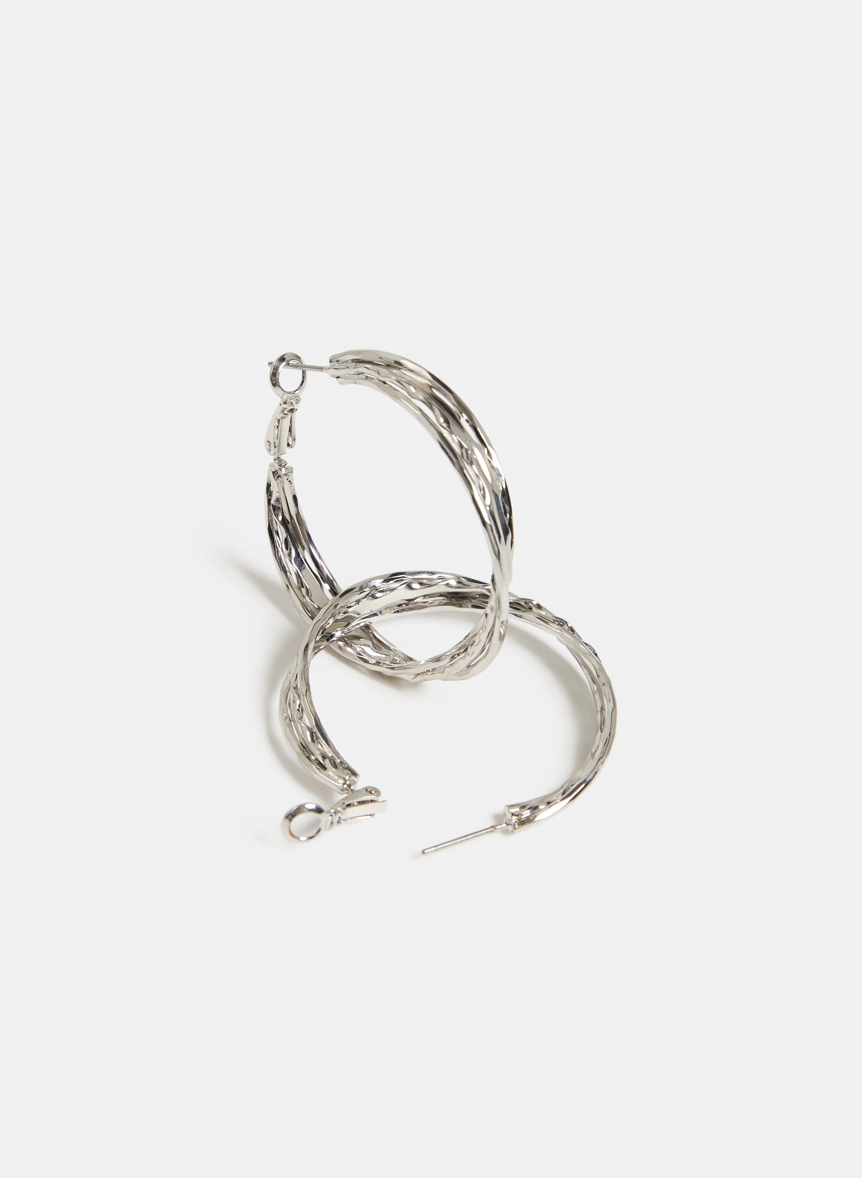 Twisted Hoop Earrings