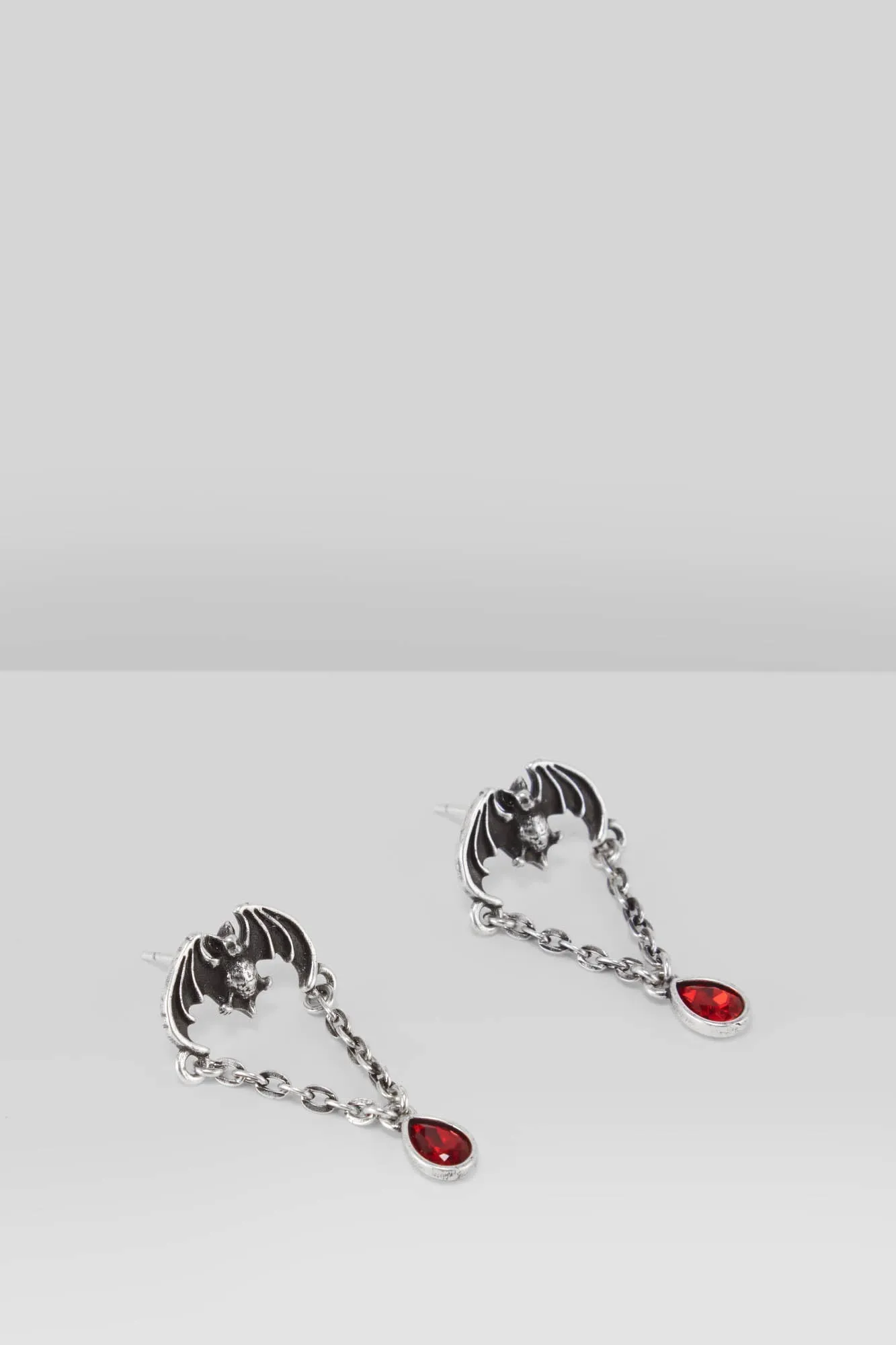 Vamp Bat Earrings [RED] - Resurrect