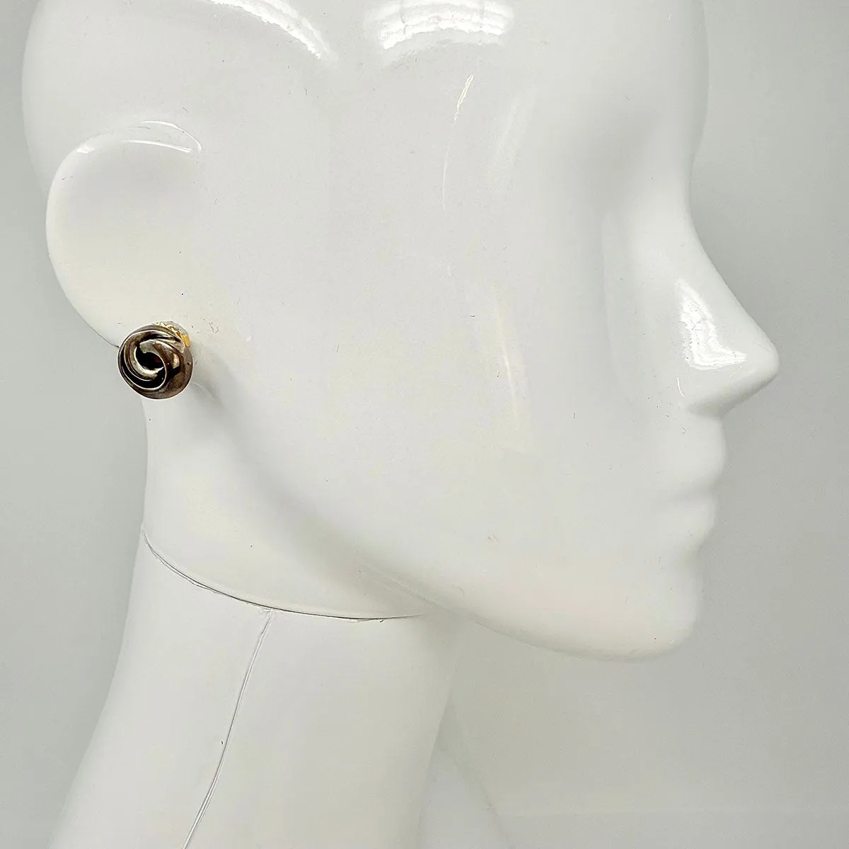 Vaubel Silver Swirl  Earrings