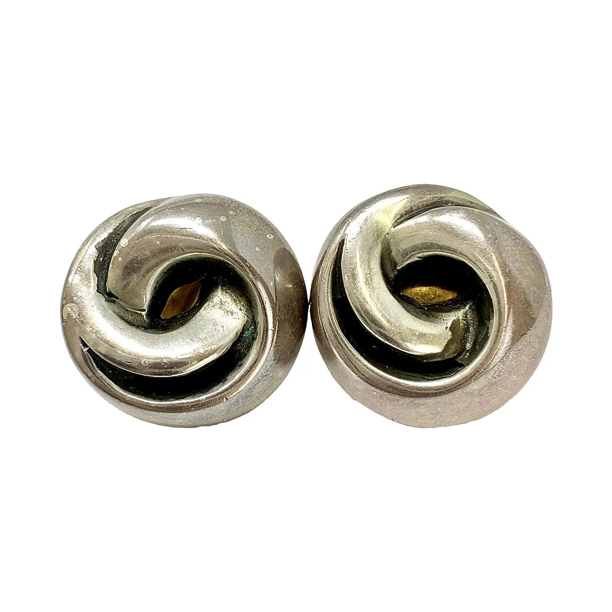 Vaubel Silver Swirl  Earrings