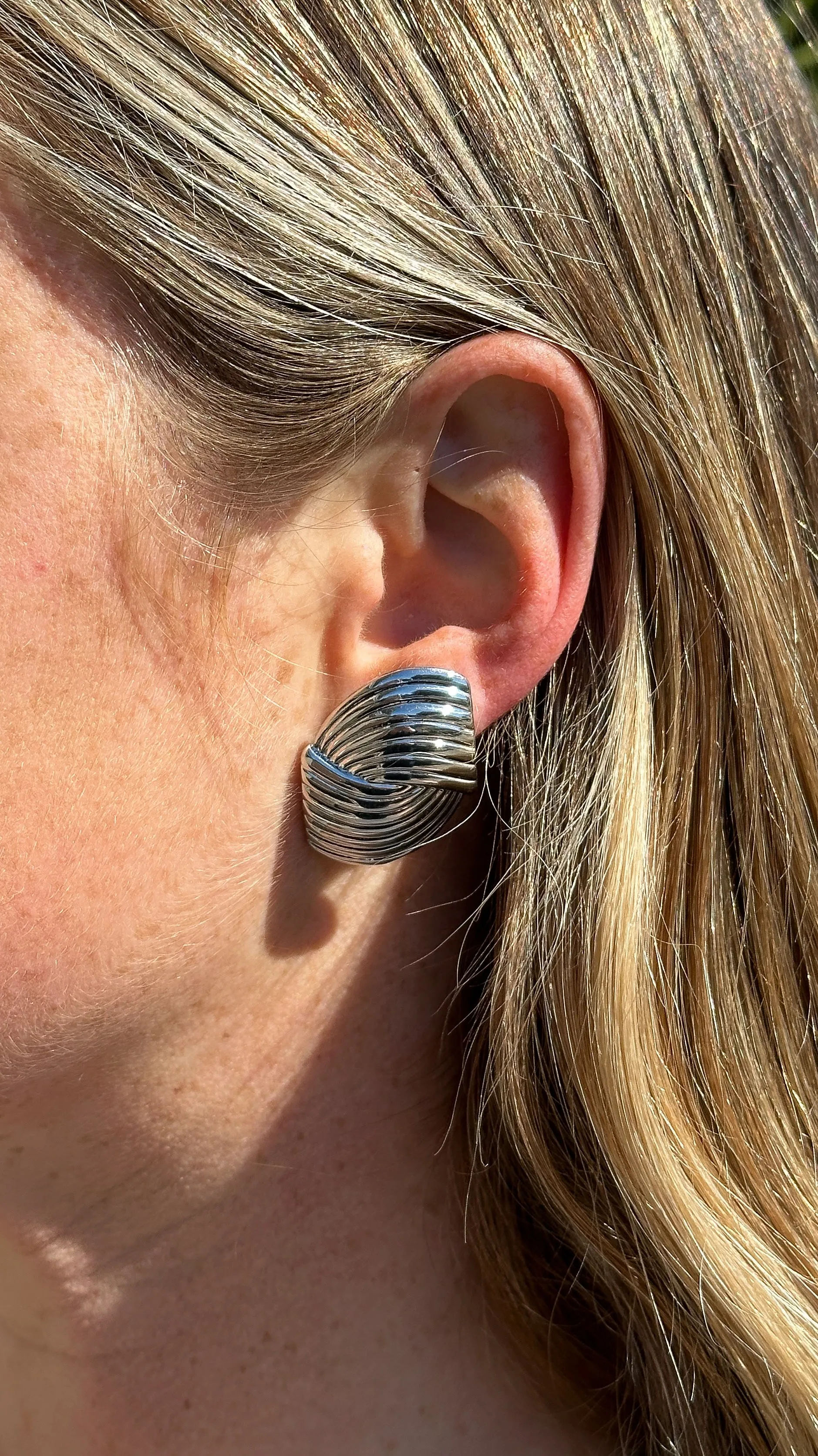 Winona Earrings - Silver