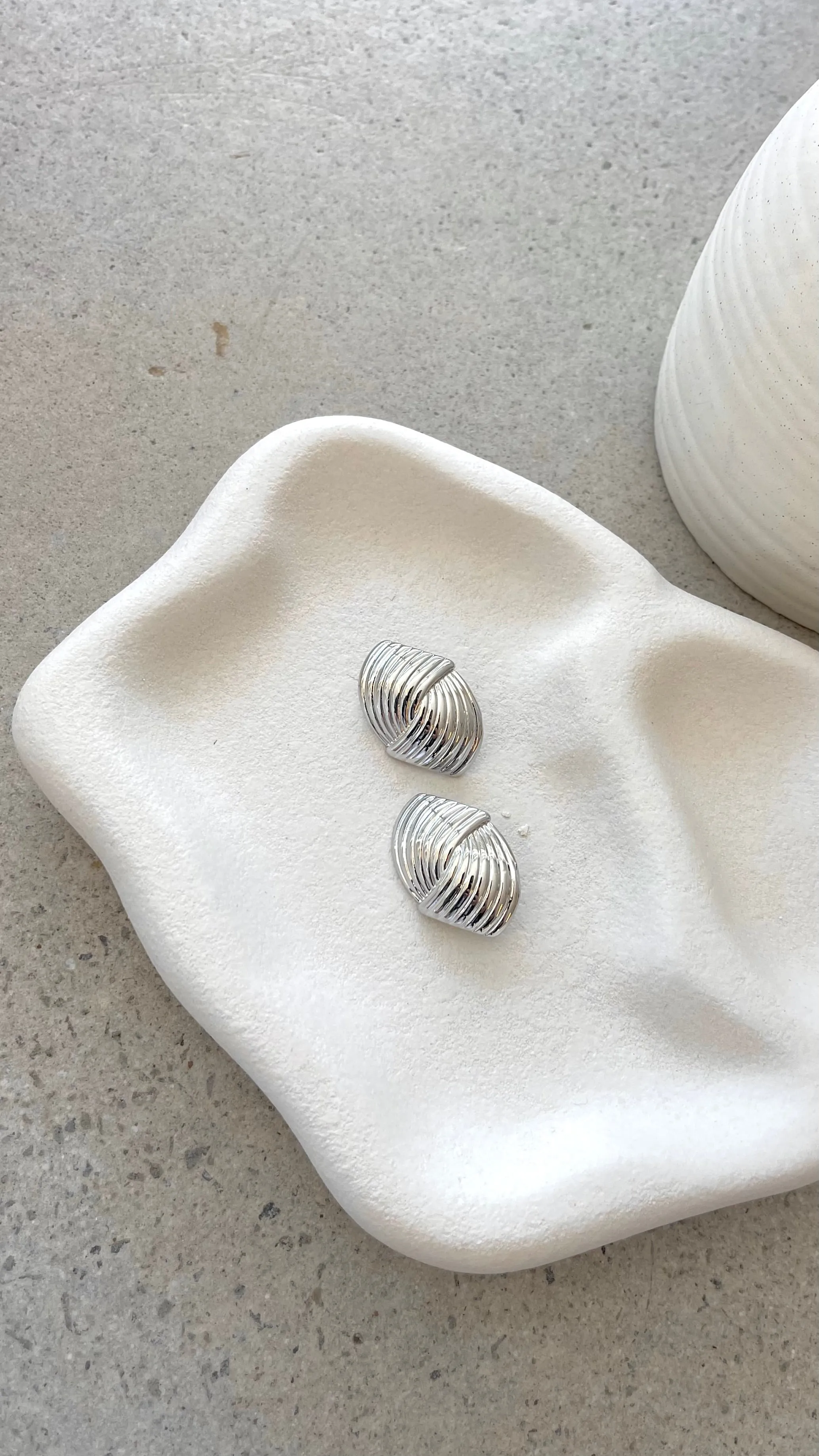 Winona Earrings - Silver