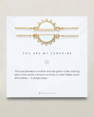 You Are My Sunshine Bracelet Set